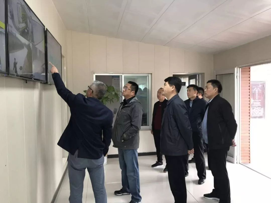 河北省石家庄市某县领导再次莅临阿尔卑斯参观考察
