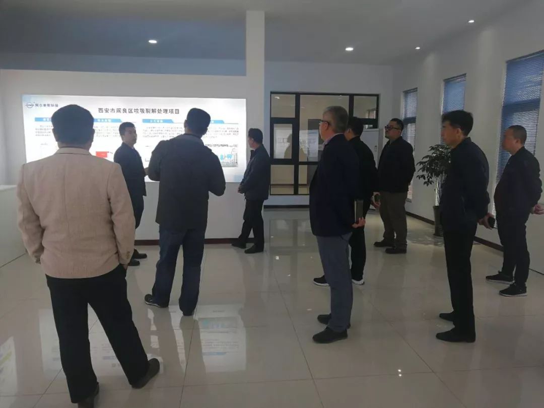 河北省石家庄市某县领导再次莅临阿尔卑斯参观考察