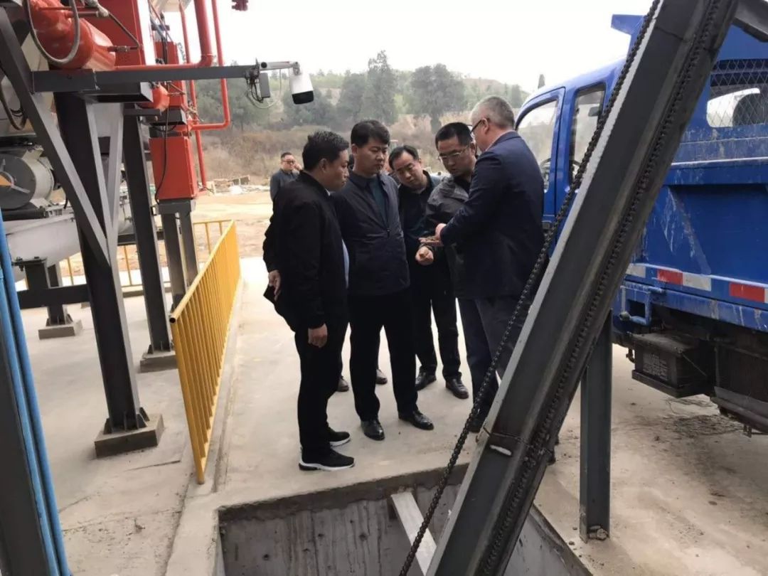河北省石家庄市某县领导再次莅临阿尔卑斯参观考察